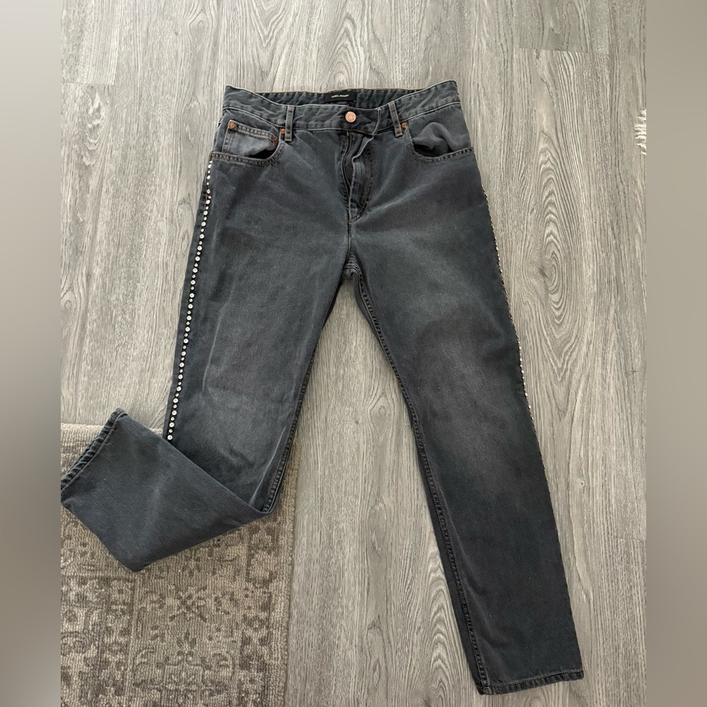 Isabel Marant Crystal Studded Jeans